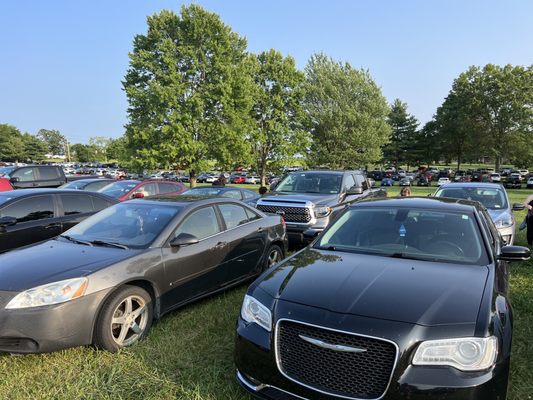 Photo of Blossom Music Center - Cuyahoga Falls, OH, US. cars parked in a parking lot