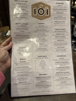 Menu photo 3 101 Craft Kitchen Gahanna, OH