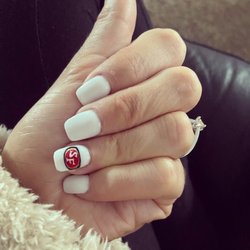 Nail Art - Nails, sns, football design