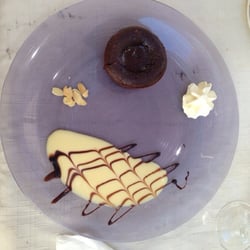 Restaurant Alain Mangeable - Fondant au chocolat