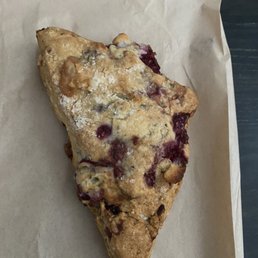 Raspberry White Chocolate Scone