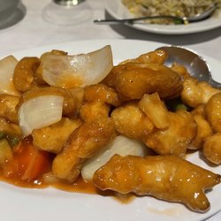 Fong's Chinese Restaurant - Sweet and Sour Chicken.