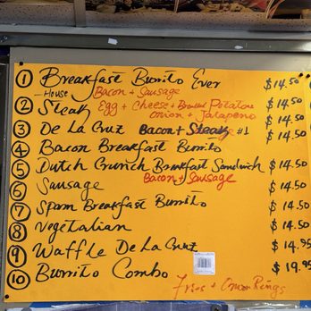 Kenny's Cafe - Menu - Cafes Near Me - Santa Clara, California