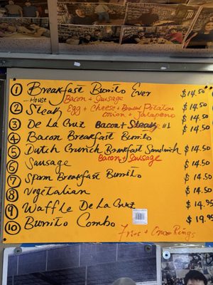 Menu photo 6 Kenny's Cafe Santa Clara, CA