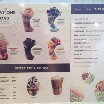 Creamistry - Menu - Desserts Near Me - Houston, Texas Creamistry - Menu - Desserts Near Me - Houston, Texas