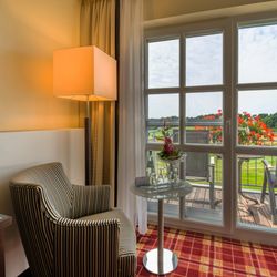 Hotel Balmer See - 96% aller Zimmer und Ferienwohnungen verfügen über einen Balkon oder Terrasse.
