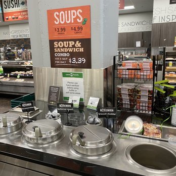 Save-On-Foods - Sanitize hands before filling your cup of soup. - Grocery Near Me - Vancouver, British Columbia