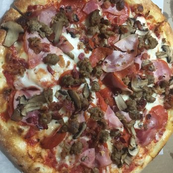 Napoli's Pizza Kitchen - Meat lovers added mushrooms. Compare this pic with the same pizza I posted in 2011. Not happening. New owners. Too bad. - Pizza Near Me - Van Nuys, California Napoli's Pizza Kitchen - Meat lovers added mushrooms. Compare this pic with the same pizza I posted in 2011. Not happening. New owners. Too bad. - Pizza Near Me - Van Nuys, California