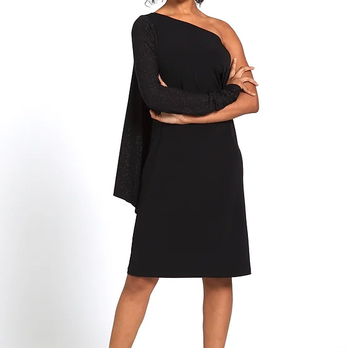Cookie’s Finery - This elegant, wrinkle-free dress is perfect for the wonder woman on the go. The back panel can be worn as a cape, a mock turtleneck, or as - Women's Clothing Near Me - Bon Air, Virginia Cookie’s Finery - This elegant, wrinkle-free dress is perfect for the wonder woman on the go. The back panel can be worn as a cape, a mock turtleneck, or as - Women's Clothing Near Me - Bon Air, Virginia