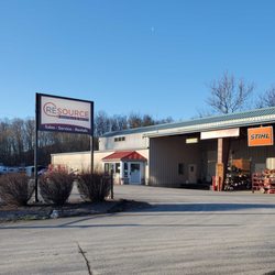 Resource Rentals & Sales - Customer Entrance and rental equipment loading bay.