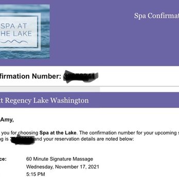 Spa At The Lake - Pretty sure I have the BEST husband ever! - Day Spas Near Me - Renton, Washington