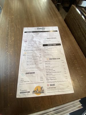 Menu photo 3 Guads Tacos & Beer Davis, CA Menu photo 3 Guads Tacos & Beer Davis, CA