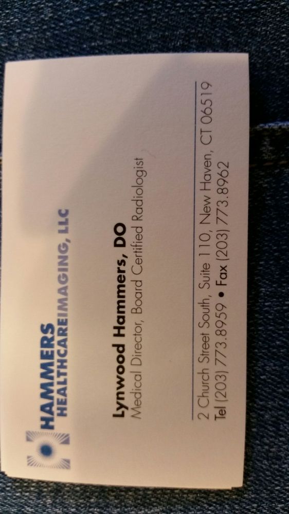 HAMMERS LYNWOOD DR RADIOLOGIST Updated September 2024 2 Church St S