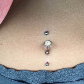 Emerald Tattoo And Piercing - Modesto - Lower naval piercing done by Tegan - Piercing Near Me - Modesto, California