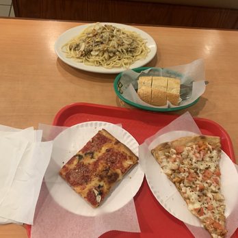 Rosa's Pizza - Chicken and tomato slice - Pizza Near Me - Ridgewood, New York Rosa's Pizza - Chicken and tomato slice - Pizza Near Me - Ridgewood, New York