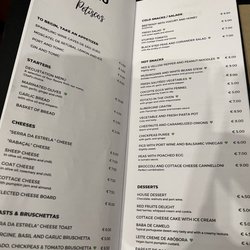 Fangas Mercearia Bar - Menu