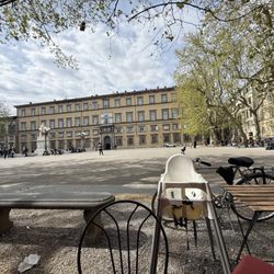 Fuori di Piazza - View from outside tables