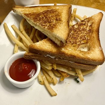 Liberty Kitchen & Oysterette - (Kids Grilled) Bacon and Cheese -- bacon on the side - New American Near Me - Houston, Texas Liberty Kitchen & Oysterette - (Kids Grilled) Bacon and Cheese -- bacon on the side - New American Near Me - Houston, Texas