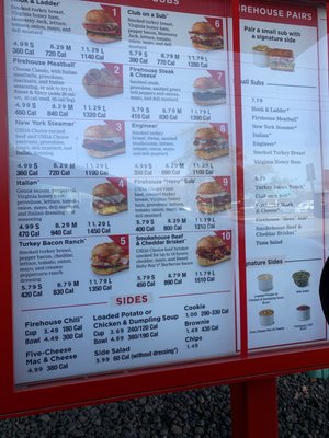 Menu photo 2 Firehouse Subs Sparks, NV Menu photo 2 Firehouse Subs Sparks, NV