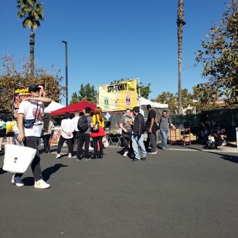 anime expo chibi - Food booths area at AX chibi 2023 - Local Flavor Near Me - Ontario, California