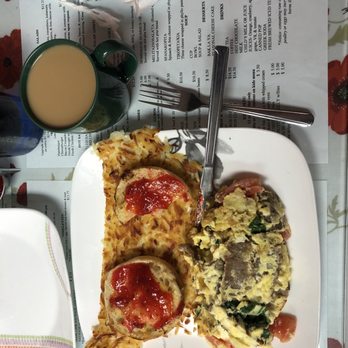 Kate's Greek & American - Special Gyro scramble with English muffin and homemade jam - Delis Near Me - Everett, Washington Kate's Greek & American - Special Gyro scramble with English muffin and homemade jam - Delis Near Me - Everett, Washington