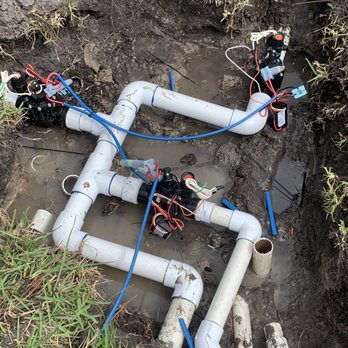 Titan Irrigation and Landscape Lighting - Removed indexing valve and replaced with electric valves on a 2 wire system - Irrigation Near Me Titan Irrigation and Landscape Lighting - Removed indexing valve and replaced with electric valves on a 2 wire system - Irrigation Near Me