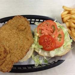 BK's Place - Pork tenderloin and fries