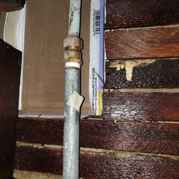 Bath Fitter - Wrong connection from galvanized to copper. - General Contractors Near Me - Newark, California