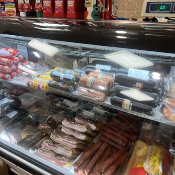 Golden Grain - a display of sausages and other foods - Bakeries Near Me - Hamilton, Ontario