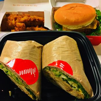 Chick-fil-A - Chicken Tenders, Chick Fil-A Grilled Chicken Sandwich and Grilled Cool Wrap - Fast Food Near Me - Bethesda, Maryland