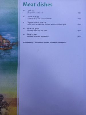 Menu photo 6 Canal Grande Giethoorn, OV Menu photo 6 Canal Grande Giethoorn, OV