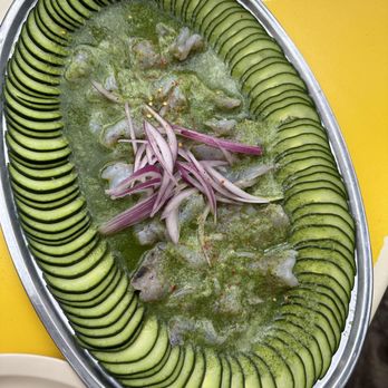 Mi Compa Chava - Shrimp Aguachile Verde - Seafood Near Me - México, D.F., DIF Mi Compa Chava - Shrimp Aguachile Verde - Seafood Near Me - México, D.F., DIF