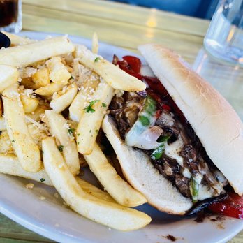 7th & Carson - Short Rib Philly Sandwich - New American Near Me - Las Vegas, Nevada 7th & Carson - Short Rib Philly Sandwich - New American Near Me - Las Vegas, Nevada