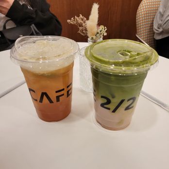Cafe  2BY2 - Pink Guava Matcha - Desserts Near Me - New York, New York