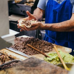 Photo of La Taqueria - San Francisco, CA, United States. Assembly Line
