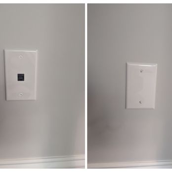 TekOnSite - RJ45 wall plate - Security Systems Near Me