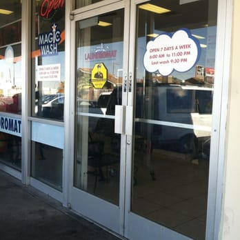 Magic Wash Laundromat - Entrance - Laundromat Near Me - Las Vegas, Nevada