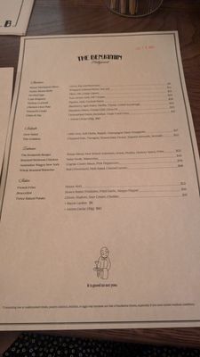 Menu photo 3 The Benjamin Hollywood Los Angeles, CA Menu photo 3 The Benjamin Hollywood Los Angeles, CA