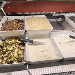 Sautéed and marinated eggplant, zucchini and cheese spreads 1/26/24