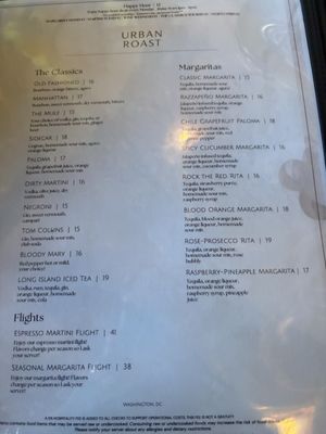 Menu photo 6 Urban Roast Washington, DC, DC