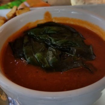 Fig Tree Cafe - Tomato soup.  Not a bisque, just pure tomato and herbs.   Wonderful.  It comes with the grilled cheese sandwich. - Breakfast & Brunch Near Me - San Diego, California