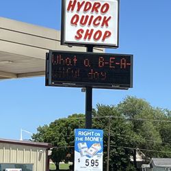 Hydro Quick Shop - Sign