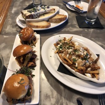 Fahrenheit 132 - Pork belly sliders, poutine, and escargot - Steakhouses Near Me - Fredericksburg, Virginia Fahrenheit 132 - Pork belly sliders, poutine, and escargot - Steakhouses Near Me - Fredericksburg, Virginia
