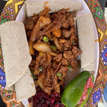 Goorsha - Awaze Tibs Lamb - Ethiopian Near Me - Durham, North Carolina