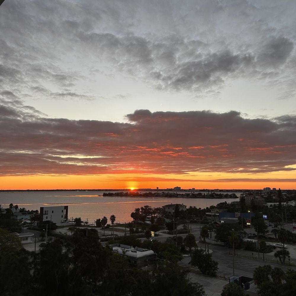 Bellwether Beach Resort - Gorgeous sunrise from our room. - Resorts Near Me - St. Pete Beach, Florida Bellwether Beach Resort - Gorgeous sunrise from our room. - Resorts Near Me - St. Pete Beach, Florida