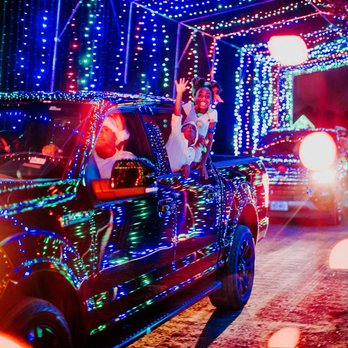 Dasher's Lightshow - Rudolph's Lightshow  Open Nov 1, 2020- Jan 3, 2021 www.rudolphslightshow.com - Festivals Near Me - Hockley, Texas