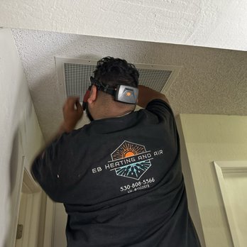 EB Heating and Air - Whole house fan being installed by EB Heating and Air - Heating & Air Conditioning/HVAC Near Me EB Heating and Air - Whole house fan being installed by EB Heating and Air - Heating & Air Conditioning/HVAC Near Me