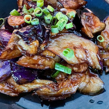 Wu Chow - Sichuan Braised JBG Eggplant (16) - Dim Sum Near Me - Austin, Texas Wu Chow - Sichuan Braised JBG Eggplant (16) - Dim Sum Near Me - Austin, Texas