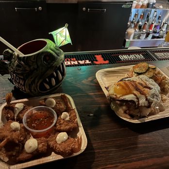 Stowaway - The most amazing coconut shrimp and loco Moco with GREAT Mac salad ! - Tiki Bars Near Me - Tustin, California