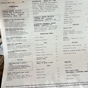 Yatri Indian Restaurant - Menu - Indian Near Me - London, XGL